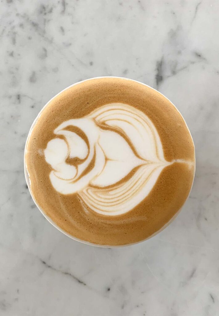 Zo maak je latte art