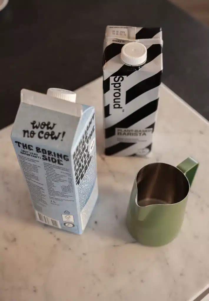 Hoe schuim je plantaardige melk op?