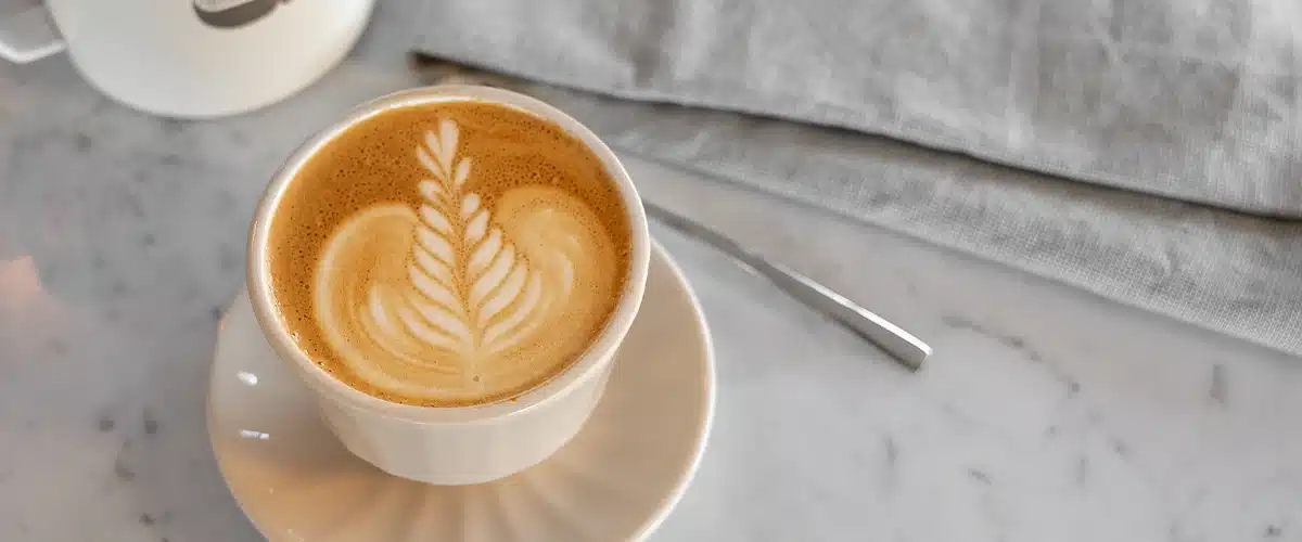 LeRine kop met koffie en latte art
