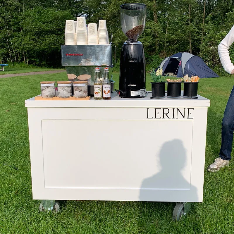 LeRine koffie kar op een evenement