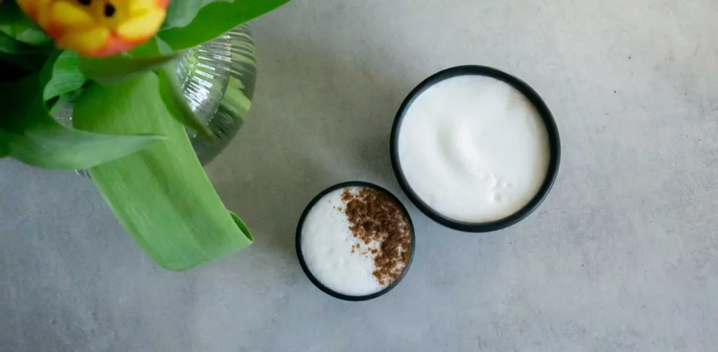 Cappuccino en babyccino