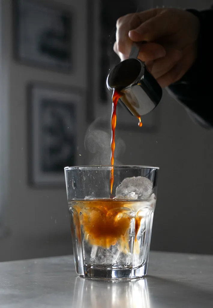 koffie water verhouding